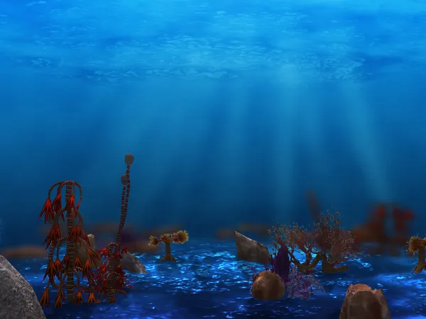 Podwodne życie roślin — Zdjęcie stockowe