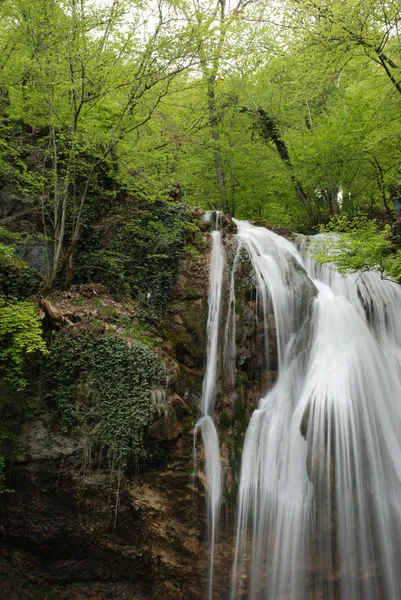 Waterfall vertical — Stock Photo, Image