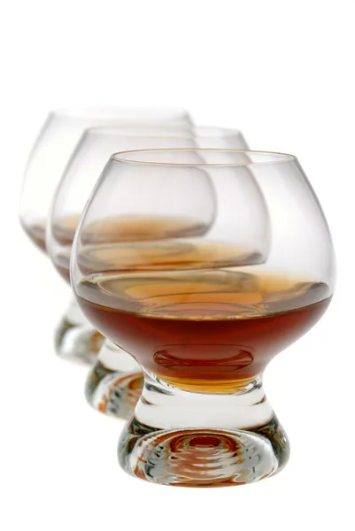 Wineglass cognac — Stock Photo, Image