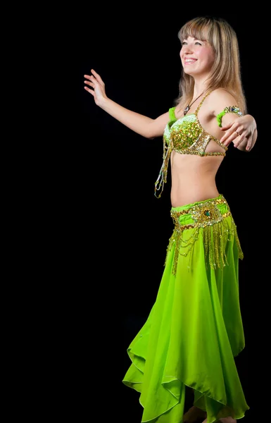 Η γυναίκα στην Ανατολή χορό κοστούμι — Φωτογραφία Αρχείου
