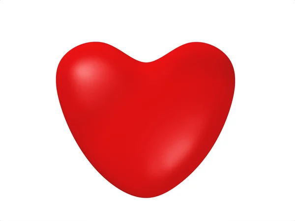 Glass heart — Stock Photo, Image