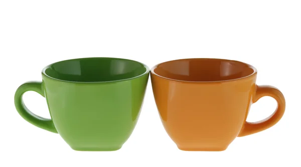 Isolated color cups — Stock Photo, Image