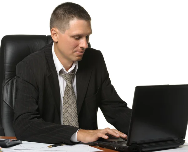 The businessman on the workplace — Stock Photo, Image