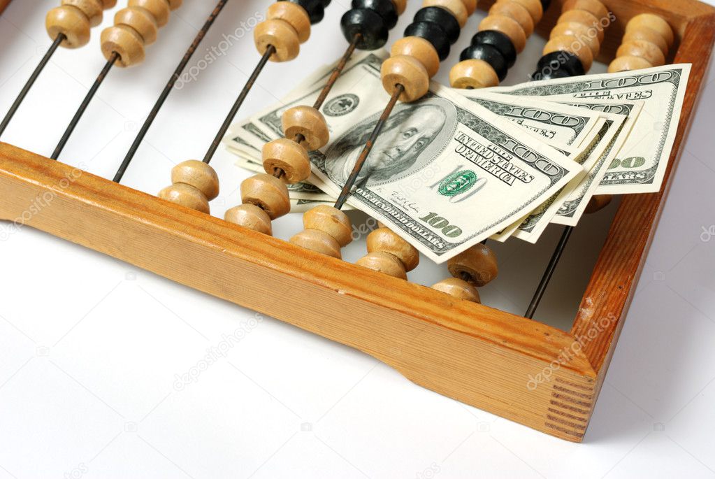 Abacus and dollars