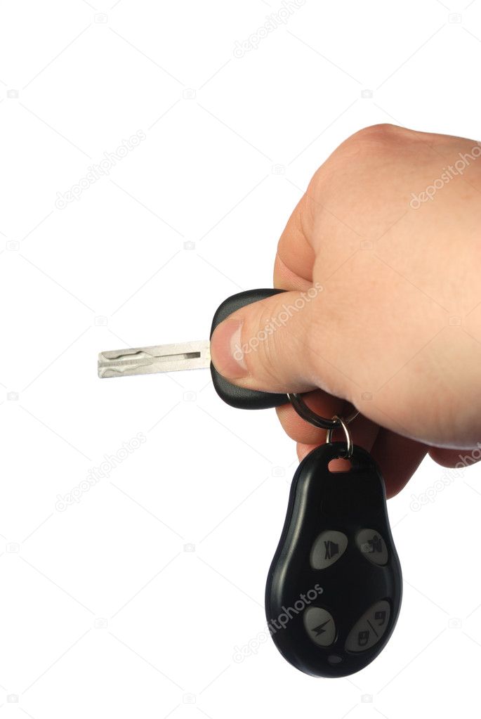 Keys from the car with signalling