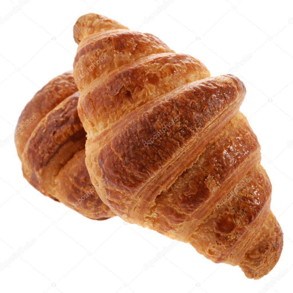 Two croissant