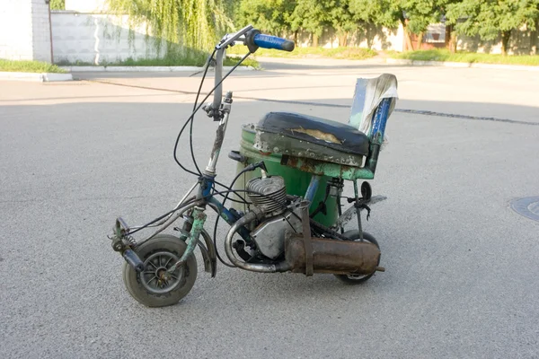 自家製のスクーター — ストック写真