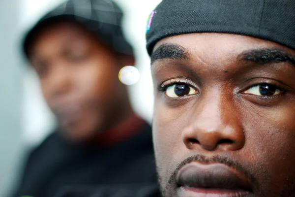 Two young African Americans. — Stock Photo, Image