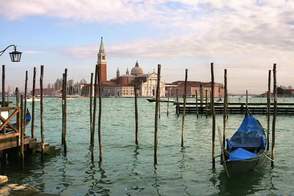 Canale veneziano . — Foto Stock