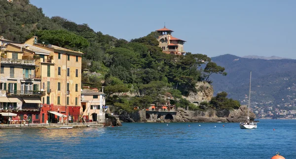 Portofino üzerinde göster. — Stok fotoğraf