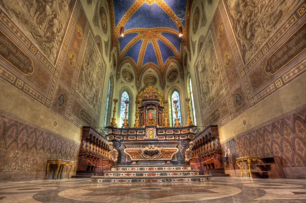 Interno della cattedrale di San Lorenzo . — Foto Stock