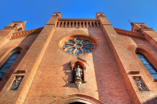Facciata Cattedrale di San Lorenzo . — Foto Stock
