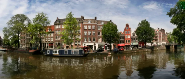 Amsterdam ciudad vista panorámica . —  Fotos de Stock