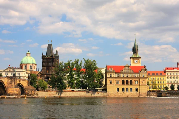 Parte storica di Praga . — Foto Stock