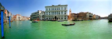 Panoramic view on famous Grand Canal.