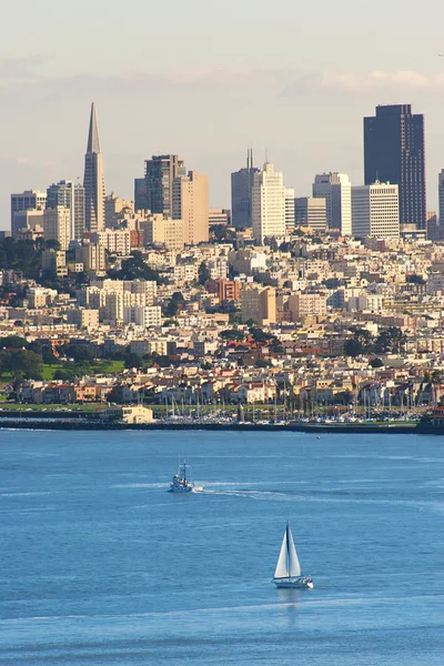 Vista sulla discesa di San Francisco . — Foto Stock