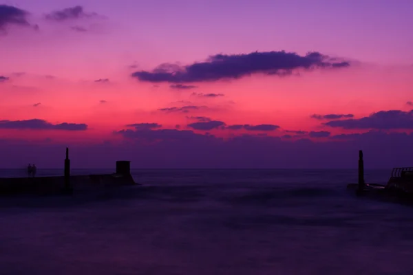 Sunset bulvarında Akdeniz. — Stok fotoğraf