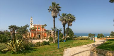 yaffo'nın panoramik manzarasını.