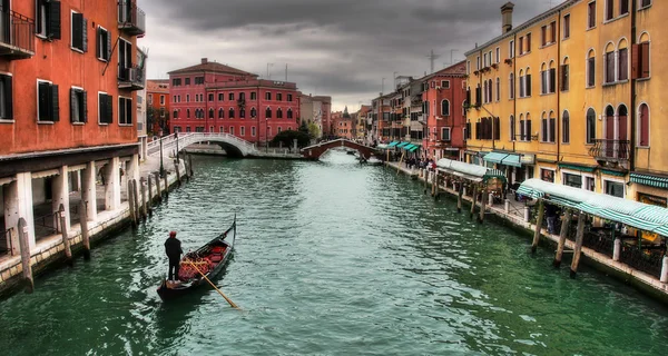 Venetiansk kanal. — Stockfoto