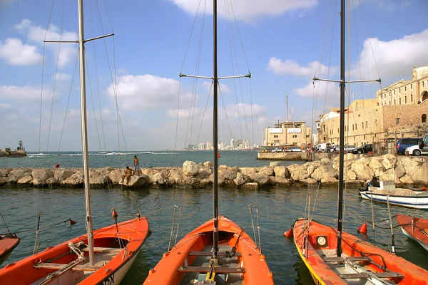 Harbor of Jaffa. — Stock Photo, Image