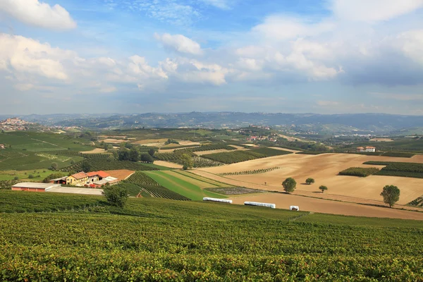 Piemonte landschap. — Stockfoto