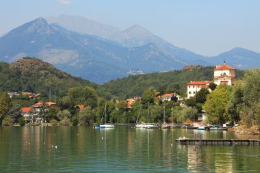 Lago di avigliana, İtalya.