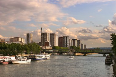 Paris cityscape.