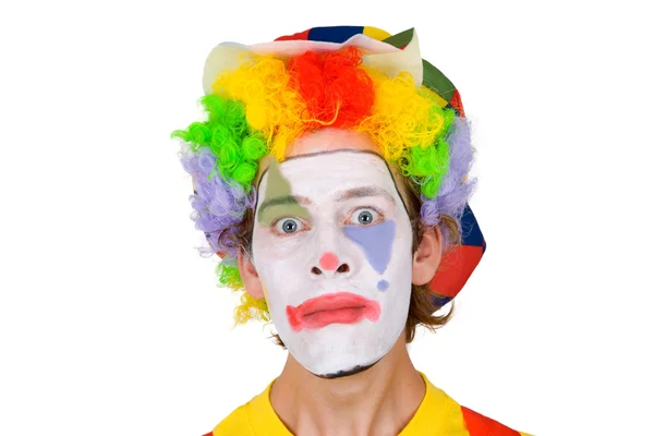 Bunter Clown — Stockfoto
