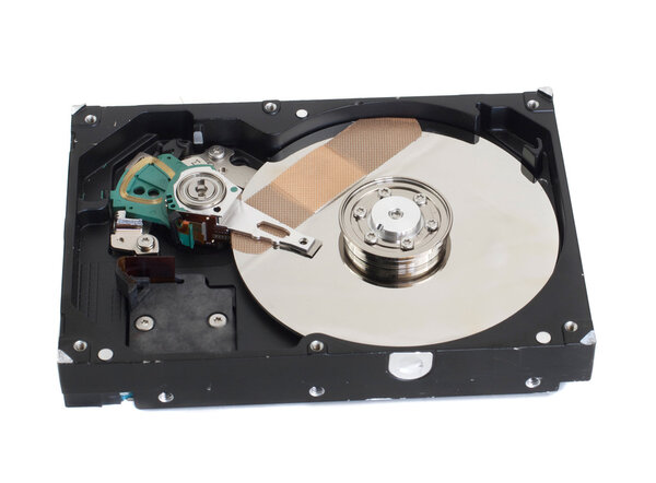 Бинт на жестком диске
