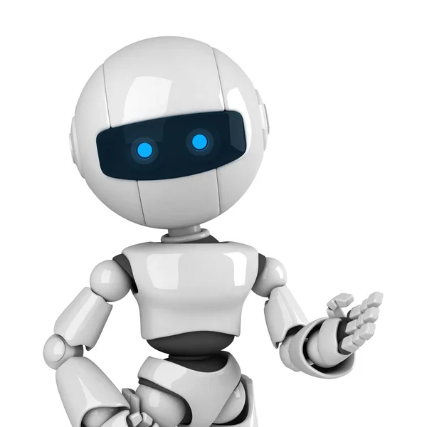 Funny robot stay — Stock Photo, Image