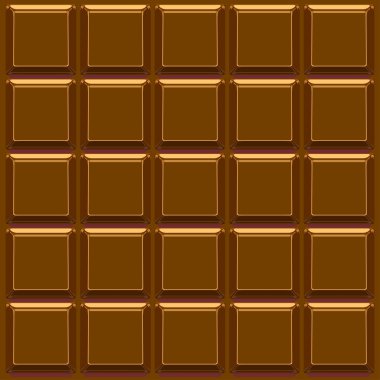 Chocolate bar vector background clipart