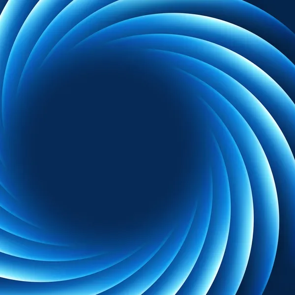 Blau glatte Twist Licht Linien Vektor Hintergrund — Stockvektor