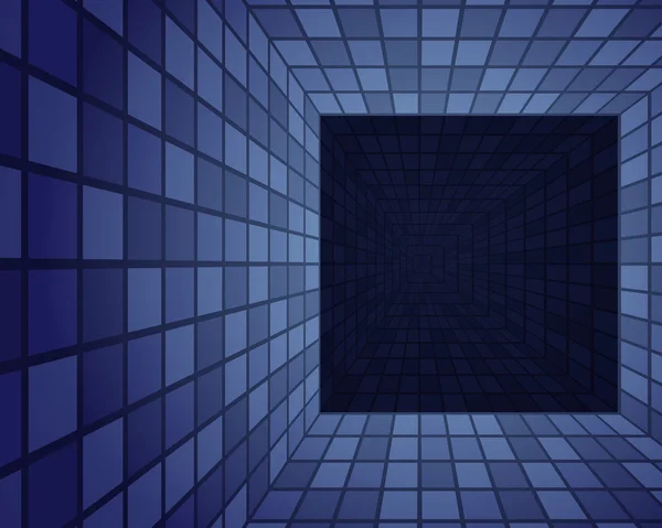Mosaik tunnel vektor bakgrund — Stock vektor