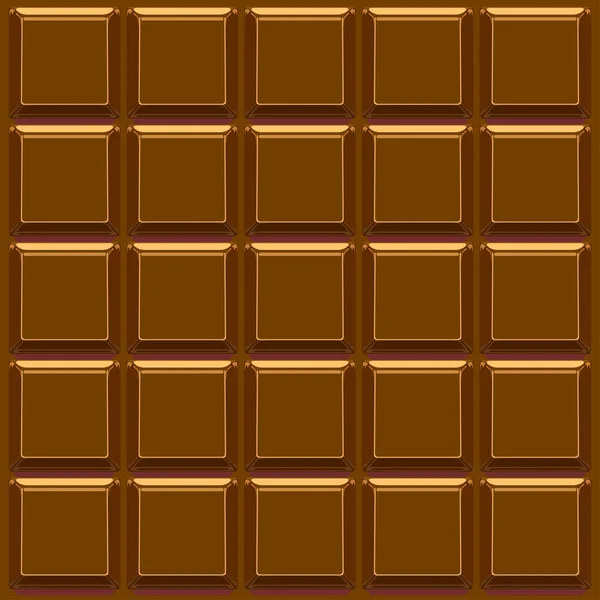 Chocolate barra vector fondo — Vector de stock