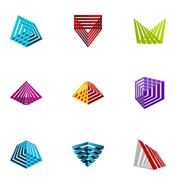 Conjunto de elementos de design do logotipo 26 —  Vetores de Stock