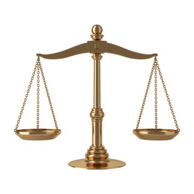 Gold scales clipart