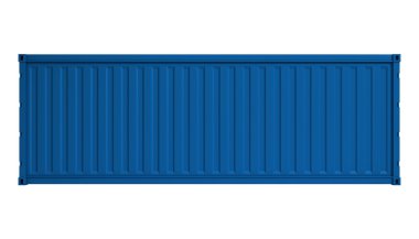 Blue container