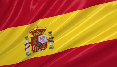 Flag of Spain clipart