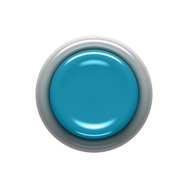 Blue button clipart