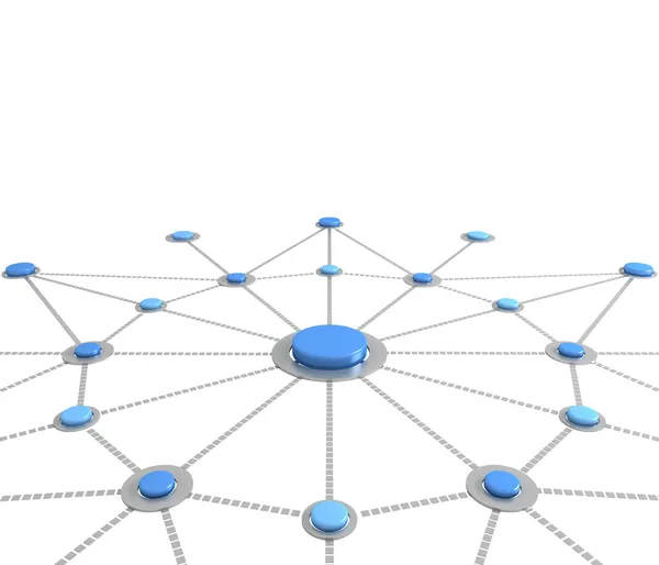 stock image Network or connection background