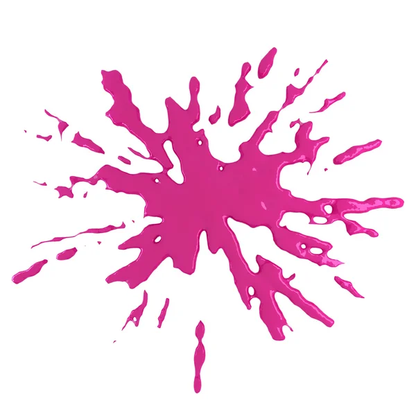 Splat rosa — Fotografia de Stock