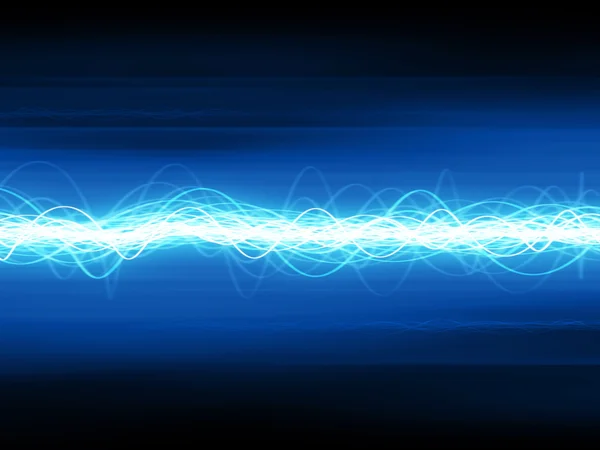 Abstract blue waveform — Stock Photo, Image