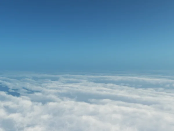 Himmel med moln — Stockfoto