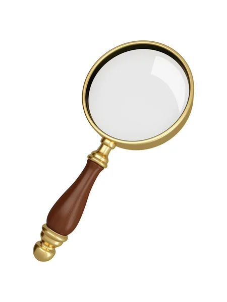 Antique magnifier — Stock Photo, Image