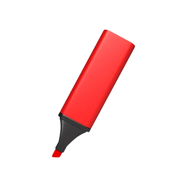 Red marker — Stock Photo, Image