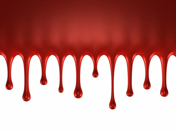 Glossy blood splash — Stock Photo, Image