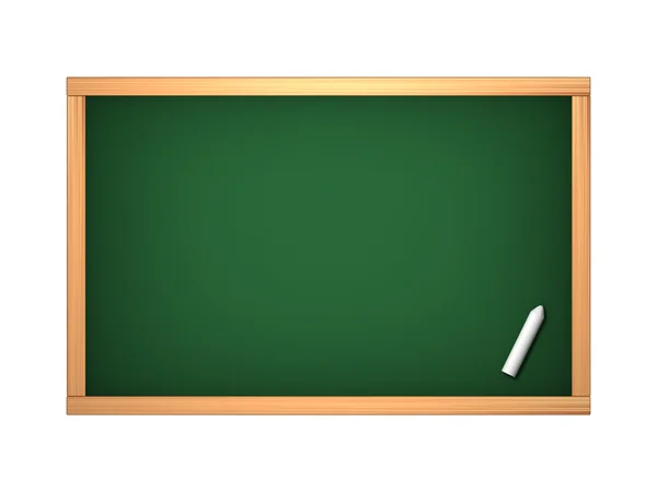 Schoolbord in het klaslokaal — Stockfoto