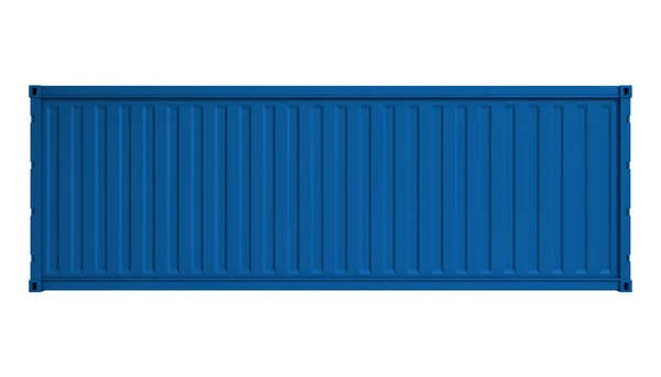 Contenedor azul — Foto de Stock