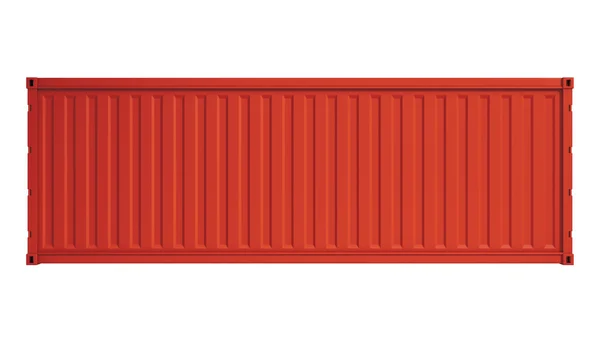빨간 컨테이너 — 스톡 사진