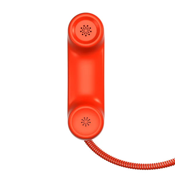 Κόκκινο τηλέφωνο του σωλήνα — Φωτογραφία Αρχείου